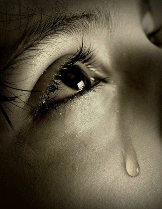 tear, sad, crying