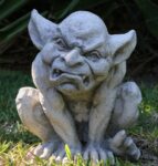 gargoyle, grumpy, statue